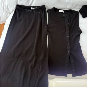 Kookai top and skirt set